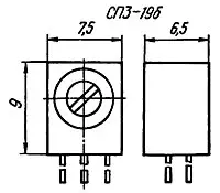 СП3-19Б 0.5Вт 470 фото 3 СП3-19Б 0.5Вт 470 фото 3