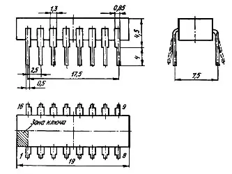 К155ИД13 микросхема фото 2 К155ИД13 микросхема фото 2