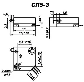 СП5-3 1Вт 3.3кОм фото 3 СП5-3 1Вт 3.3кОм фото 3