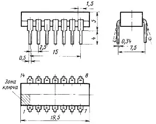 К157ДА1 микросхема фото 2
