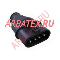 ШК4х25 вилка кабельная фото