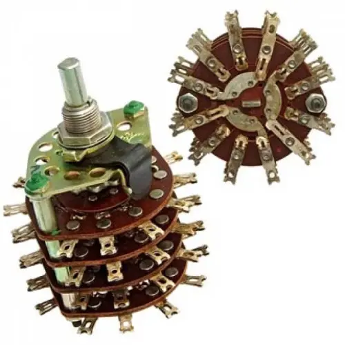 ПГГ11П-1НА переключатель галетный фото 2 ПГГ11П-1НА переключатель галетный фото 2