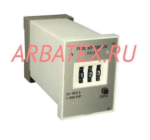 ВЛ-59 0.1-99.9 сек 110В реле времени ВЛ-59 0.1-99.9 сек 110В реле времени