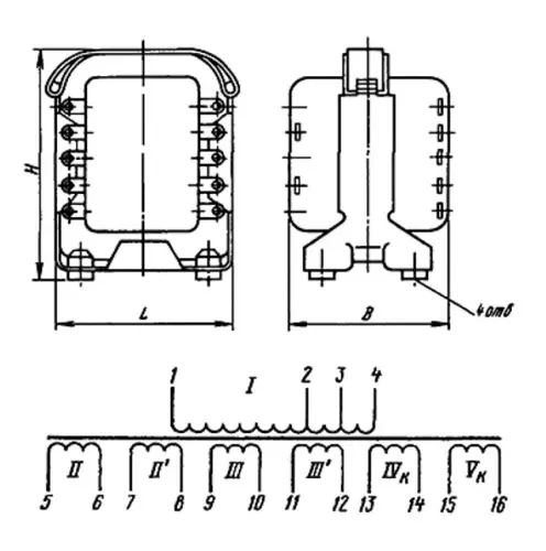 ТПП119-115-400В трансформатор фото 3 ТПП119-115-400В трансформатор фото 3