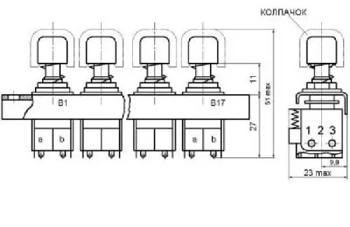 ПК3-6 переключатель фото 4 ПК3-6 переключатель фото 4