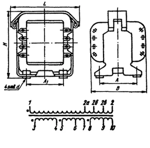 ТН21-115-400В трансформатор фото 3 ТН21-115-400В трансформатор фото 3