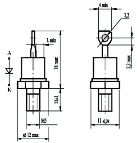 2Д112-25Х-6 диод фото 2 2Д112-25Х-6 диод фото 2