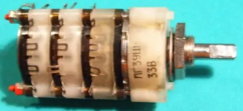 ПГ39Ш-22В переключатель галетный фото 2