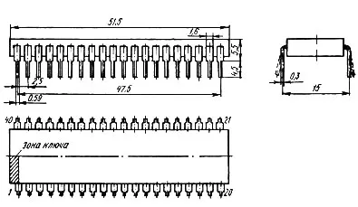 КР572ПВ1Б микросхема фото 2 КР572ПВ1Б микросхема фото 2