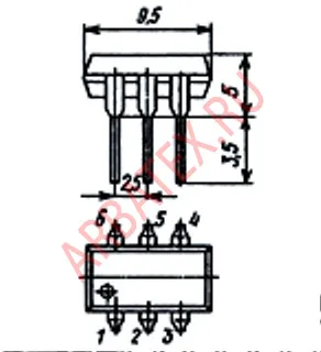АОТ128А оптопара транзисторная фото 3 АОТ128А оптопара транзисторная фото 3
