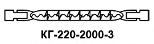 КГ-220-2000-3 лампа галогенная фото 3 КГ-220-2000-3 лампа галогенная фото 3