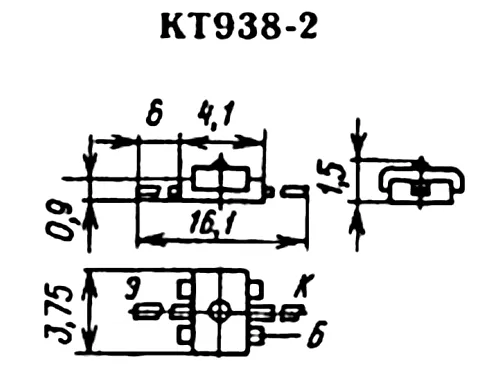 КТ938Б-2 фото 3 КТ938Б-2 фото 3