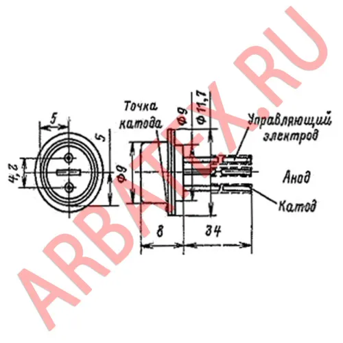 2У103В тиристор фото 3 2У103В тиристор фото 3