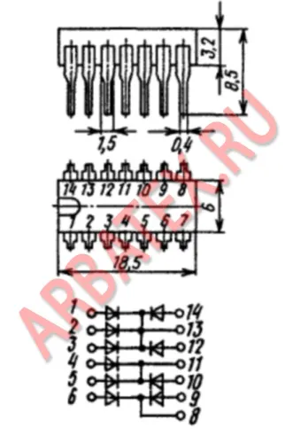 КДС525В диодная сборка фото 3 КДС525В диодная сборка фото 3