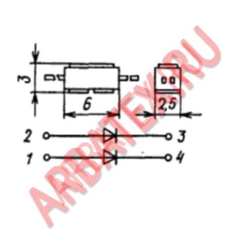 КДС523А диодная сборка фото 3 КДС523А диодная сборка фото 3