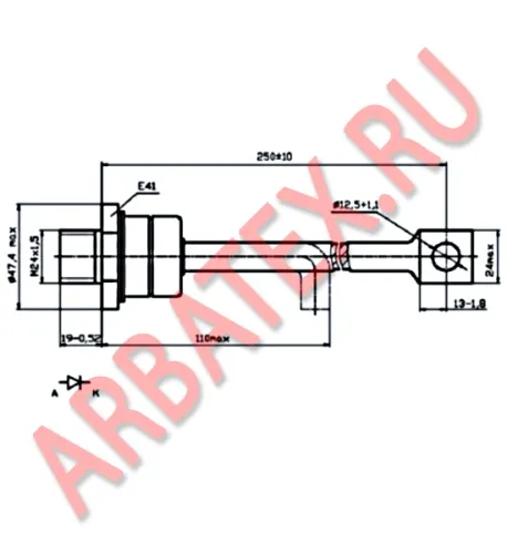 ДЧ171-320-12-3 диод фото 3
