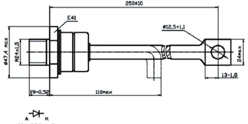 ДЧ171-250-11 диод фото 2 ДЧ171-250-11 диод фото 2